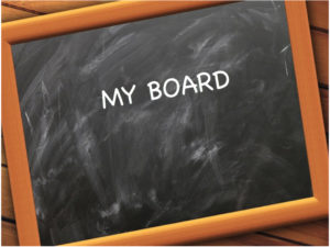 Chalk board