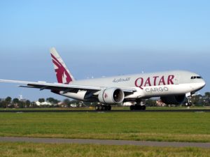 Qatar airlines airplane