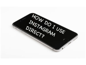 How do i use Instagram direct?