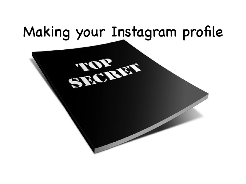 Making your profile private on Instagram