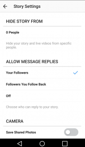 How to hide Instagram Stories