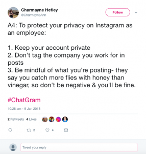 Privacy on Instagram
