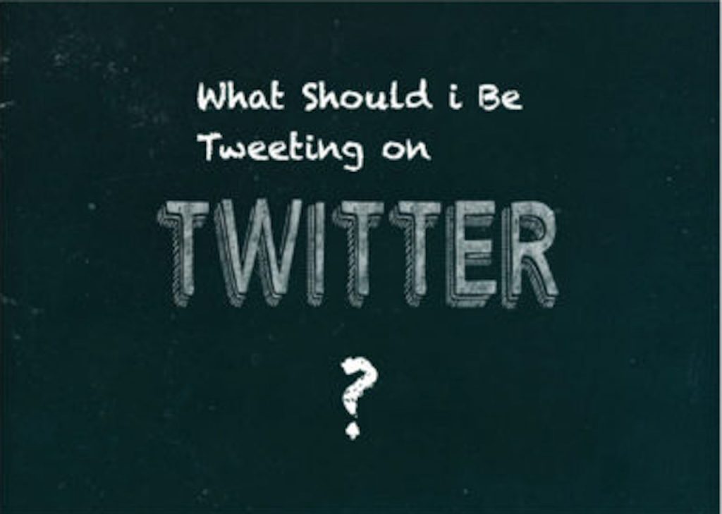 What Should I Be Tweeting on Twitter?
