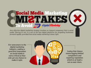 8 Common Social Media Marketing Mistakes to Avoid (Infographic)