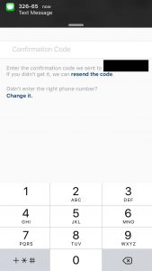 Two-factor authentication on Instagram