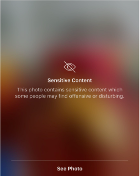 What Is The Instagram Sensitive Content Warning?