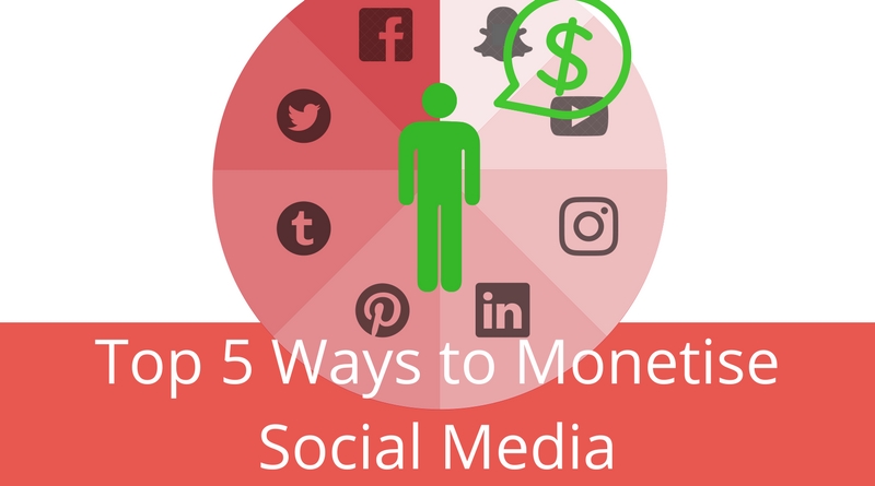 Top 5 Ways to Monetise Social Media