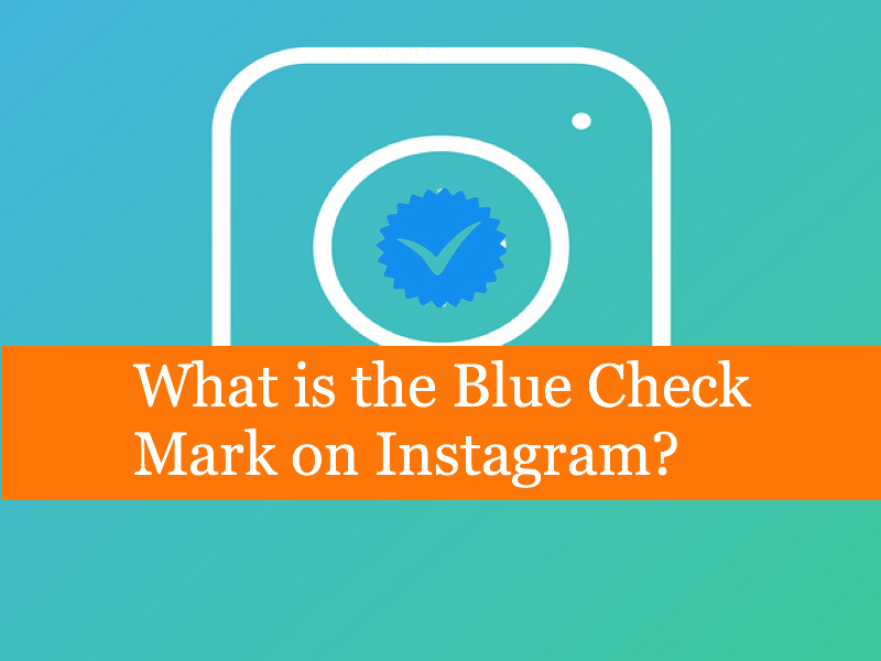 What is the Blue Check Mark Instagram? - Veloce