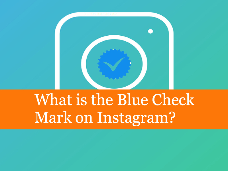 What is the Blue Check Mark on Instagram?