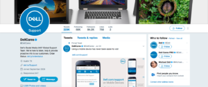 Dell Customer Care Twitter Account
