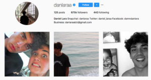 Damn Daniel Instagram account