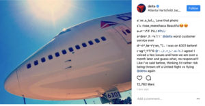 Delta airlines social media strategy