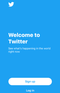 Twitter Homepage