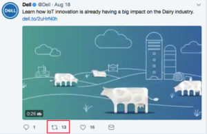 Dell Twitter social media marketing large brands