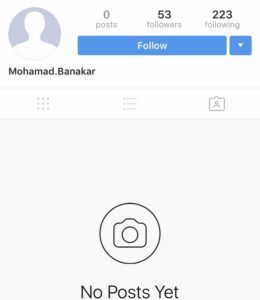 Instagram Fake Bot Account