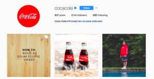 Coca Cola Instagram