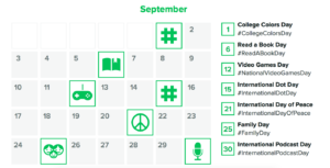 Sproutsocial hashtag calendar