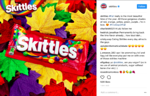 Skittles social media marketing