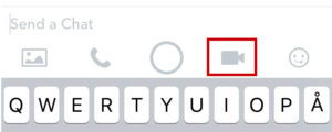Snapchat video message