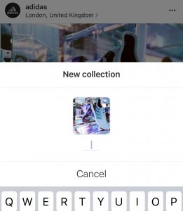 Instagram posts collections