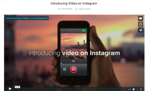 Video on Instagram