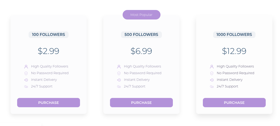 Buy instagram followers