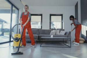 Professional Cleaning Services providing cleaning services in the house.