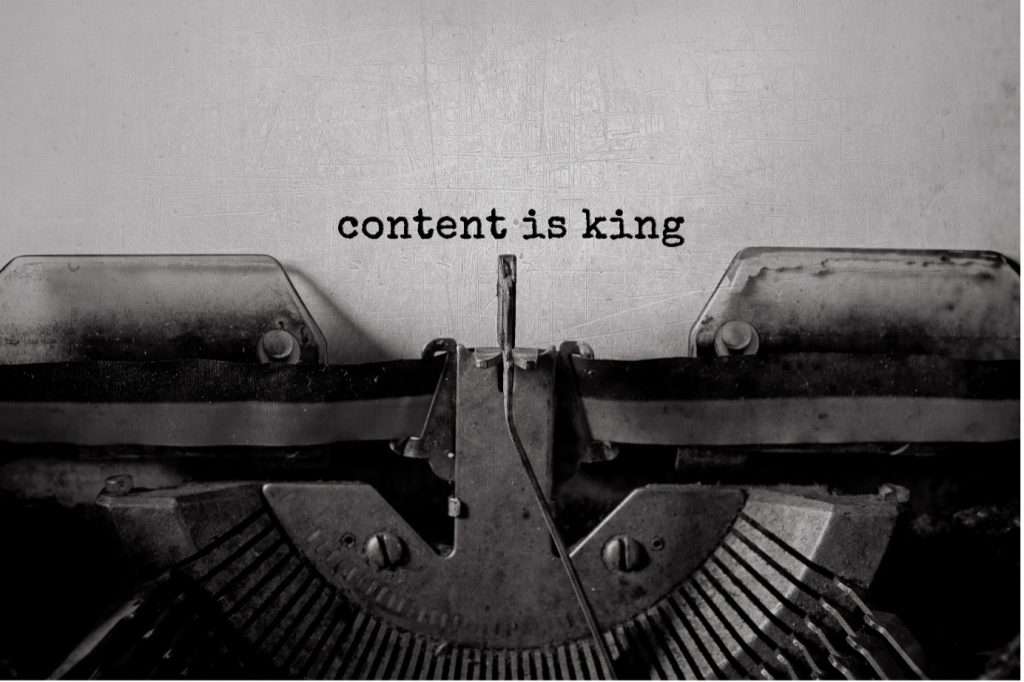 Content is King.