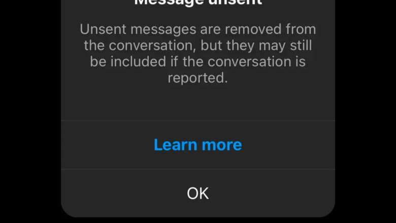What Happens When You Unsend A Message On Instagram?