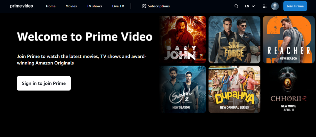 AMAZON PRIME