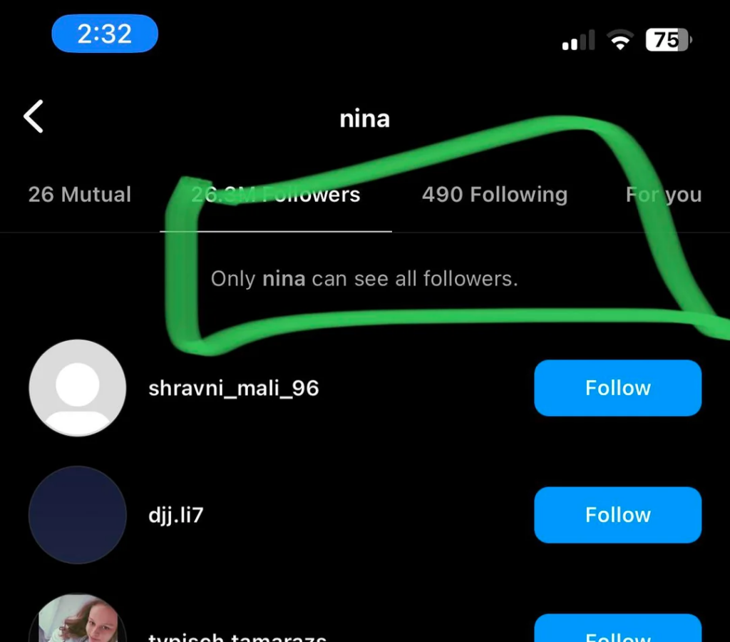 Why Hide Your Followers From The World