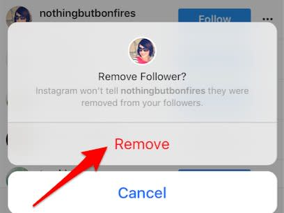 Remove Followers