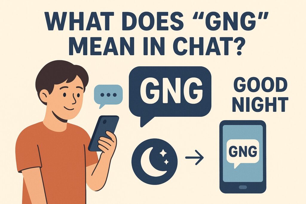 most common meanings of “GNG” in chat