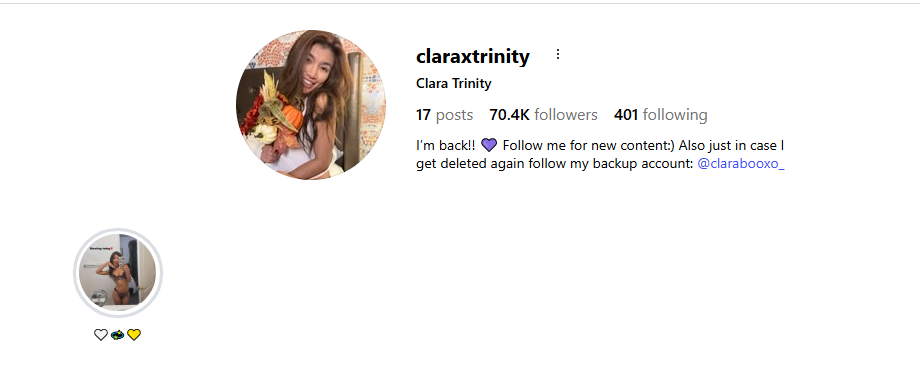 Clara Trinity (@claratrinity)