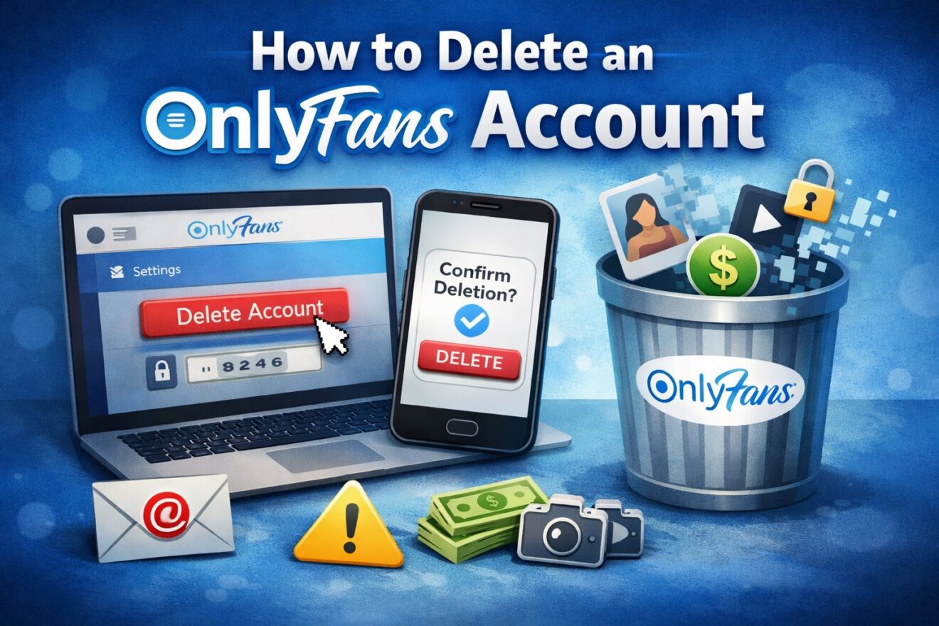 How to Delete an OnlyFans Account - Veloce