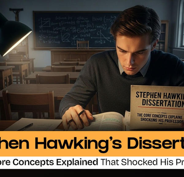 Stephen Hawking’s Dissertation – The 6 Core Concepts Explained That Shocked His Professors