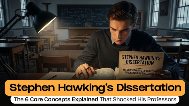 Stephen Hawking’s Dissertation – The 6 Core Concepts Explained That Shocked His Professors