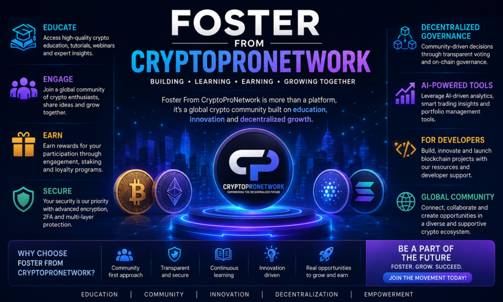 Foster From CryptoProNetwork