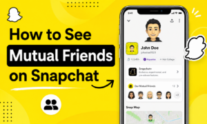 mutual friends on snapchat