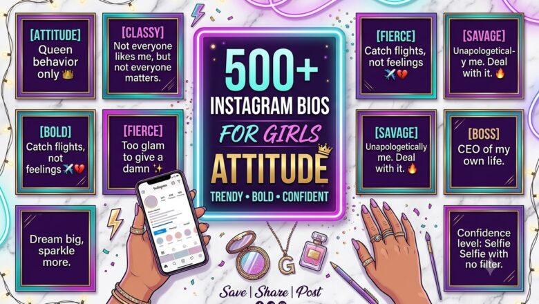 500+ Instagram Bio for Girl Attitude