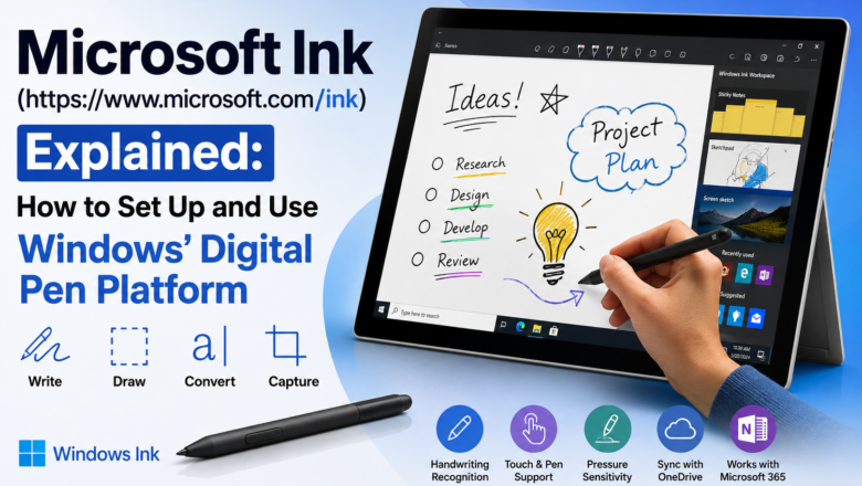 Microsoft Ink (https //www.microsoft.com /ink) Explained: How to Set Up and Use Windows’ Digital Pen Platform