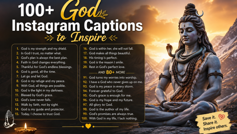 100+ God Instagram Captions to Inspire