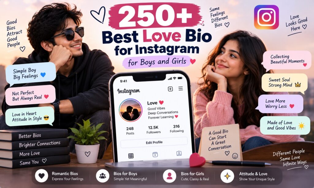 Best Love Bio for Instagram